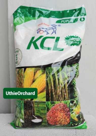 Pak Tani KCl Putih Pupuk Potassium Chloride Kemasan Pabrik 5 kg