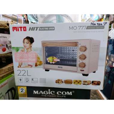 OVEN MITO MO 777 HIT - OVEN MITO 22 LITER - PEMANGGANG MITO 22 LITER - OVEN LISTRIK MITO 22 LITER - 