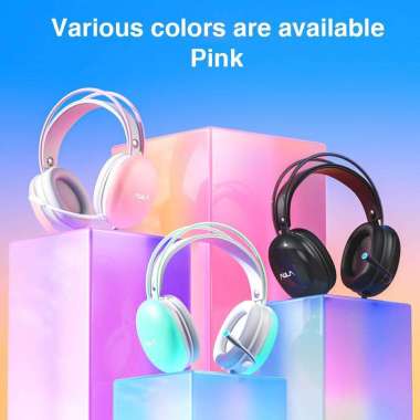 Headset Gaming AULA S505 USB – Streamer Light RGB Running - Headset - Headphone - Headset Game - Hea