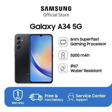 SAMSUNG GALAXY A34 5G 8/256GB