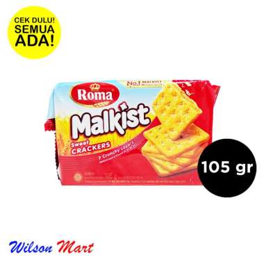 Promo Harga Roma Malkist Crackers 135 gr - Blibli