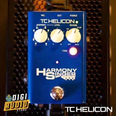 Efek Vocal TC HELICON HARMONY SINGER 2 Effect Stompbox Harmony Reverb