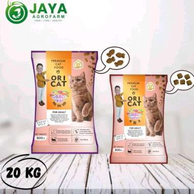 Makanan Kucing Merk Ori Cat 20 Kg Donat