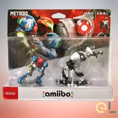 Ready Stock - Amiibo Samus & E.M.M.I. Metroid Dread / Samus EMMI