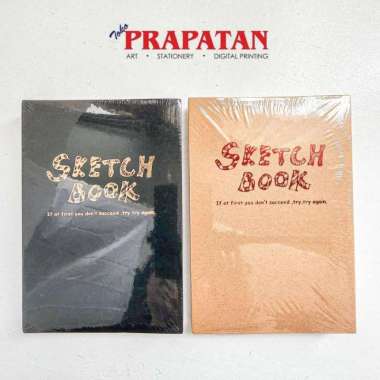 Potentate A5 Exposed Stitch Bound Sketchbook | Buku Sketsa CRAFT