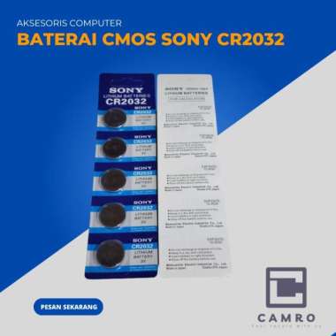 baterai cmos sony cr2032