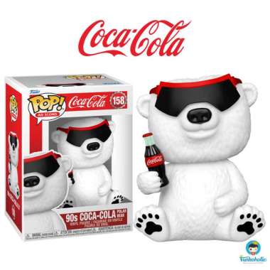 Funko POP! Ad Icons Coca Cola - 90s Coca-Cola Polar Bear #158