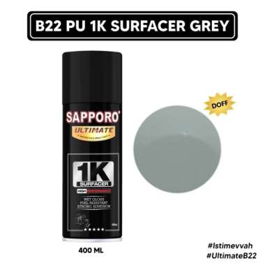 Sapporo Ultimate B22 PU 1K Surfacer Grey / Sapporo Spray / Cat Sapporo