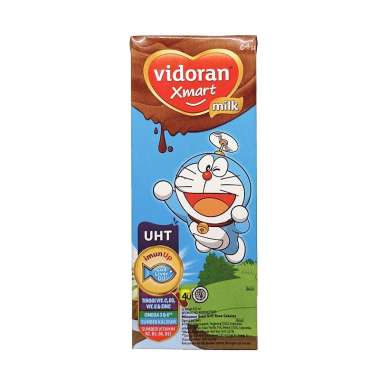 Vidoran XMART Milk - Susu UHT - 175 ml BESAR COKLAT