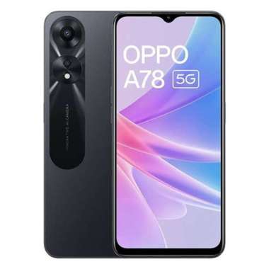 Oppo A78 5G Ram 8 Rom 128GB Glowing Black