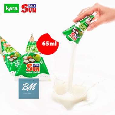 Sun Kara Santan Kelapa 65 ml - Sun Kara Santan Kecil 65 ml - Sun Kara