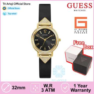 Guess Watches GUESS GW0473L2 Original TRI LUXE Jam Tangan Wanita Analog Black