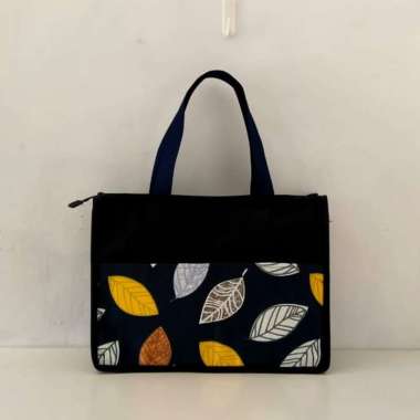 Jual Tas Rania. Tas Kanvas Premium Totebag Kanvas Handbag Kanvas Premium Polos Kombinasi. Riens Collections Motif Daun Nangka Biru Di Seller Riens Collections Srimartani Kab. Bantul Blibli