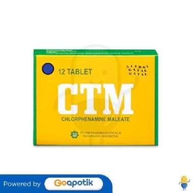 CTM PIM 4 MG BOX 12 TABLET