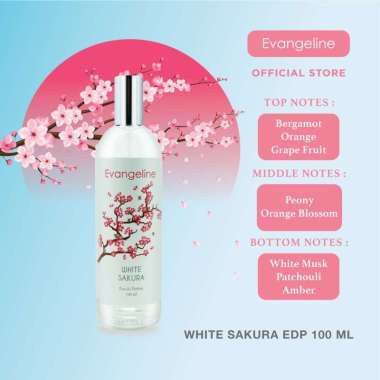 EVANGELINE EAU DE PARFUM SAKURA 100ML WHITE