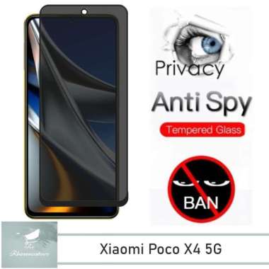 Promo Tempered Glass Layar Anti Spy Xiaomi Poco X4 5G / Poco X4 GT Kaca Privasi Poco X4 GT