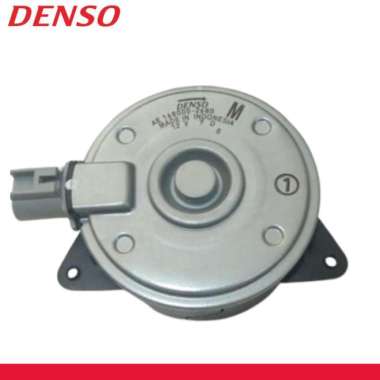 MOTOR FAN RADIATOR NEW VIOS ORI DENSO 168000-2680 Silver