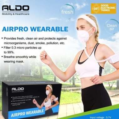Airpro Mask Clean Air Masker Respirator Antivirus Aldo