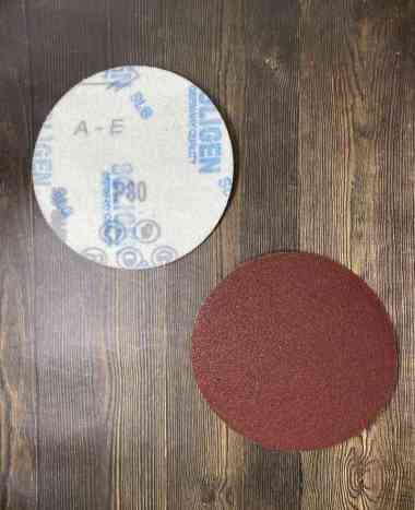 Amplas Bulat Velcro / Amplas Tempel Bulat Gerinda / Sanding Dis 4inch 320