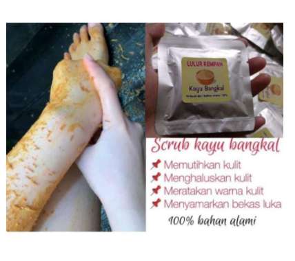 Lulur rempah kayu bangkal