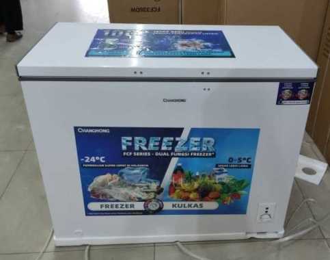 Chest Freezer Changhong 260 Liter FCF336 Freezer Box Garansi Resmi