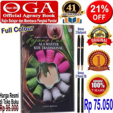 30 Resep Jajan Pasar Ala Master Kue Tradisional - Lanny Rustan - Ori