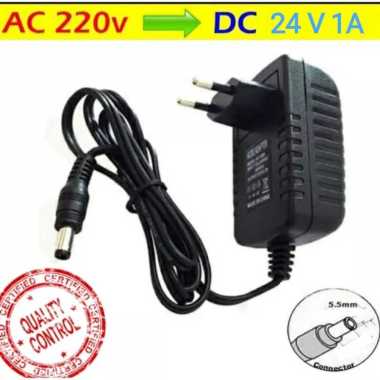 Adaptor Charger 24V 1A Power Supply 24V 1A Switching Adapter Jack 5.5mm