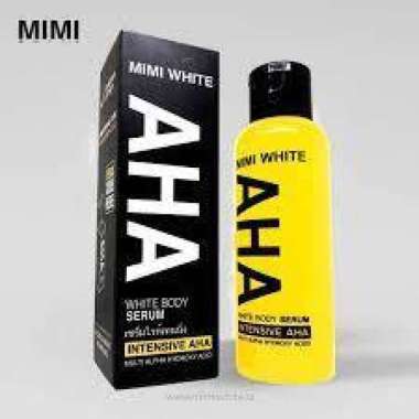 MIMI WHITE AHA WHITE BODY SERUM/ BODY LOTION/ BODY SOAP BODY SERUM 100 ML