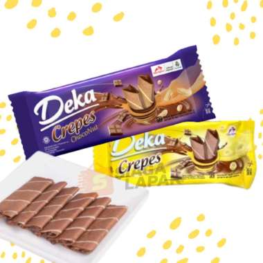 Deka Crepes 1 BOX Choco Nut Choco Banana All Varian Choco Banana