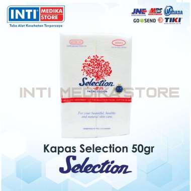 SELECTION - Kapas Wajah / Kapas Pembersih / Facial Cotton 50