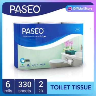 PASEO - Tissue Toilet 6 Rolls | Tisu Gulung | Tisu Toilet | Tisu Paseo