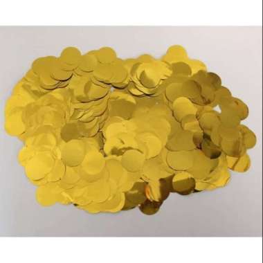 Confetti Fill Foil Gold 20gr/Silver/Foil Isian Balon/Taburan Foil Gold