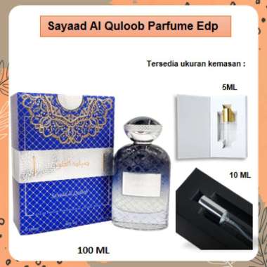 Parfum Arab Sayaad Al Quloob Unisex Parfume Spray EDP 5ml 10ml 100ml 100ml