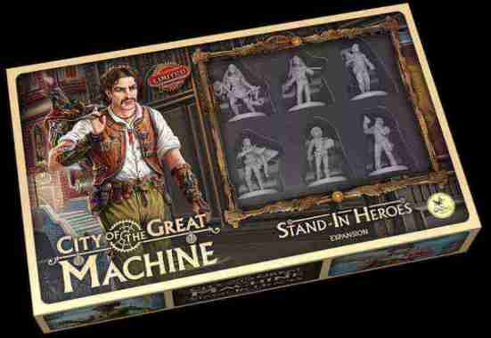 City of the Great Machine: Stand In Heroes Expansion Board Game