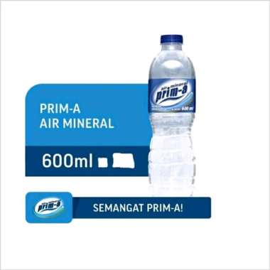 Prima Air Mineral Botol 600ml 1Dus (Isi 24pcs)