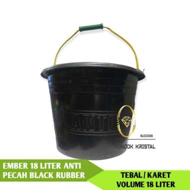 EMBER ANTI PECAH 16,18,22,26L HITAM / Ember Cor / Ember Pel 18 Liter