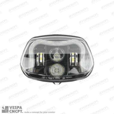 Headlamp Led Daymaker Drl V1 New Model Vespa Sprint 3v Iget Abs