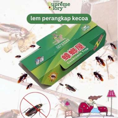 Lem Perangkap Kecoa Jebakan Kecoa Racun Kecoa Super Ampuh