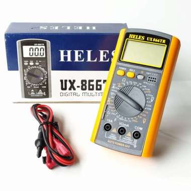 Multimeter Digital UX-866 Heles Hitam