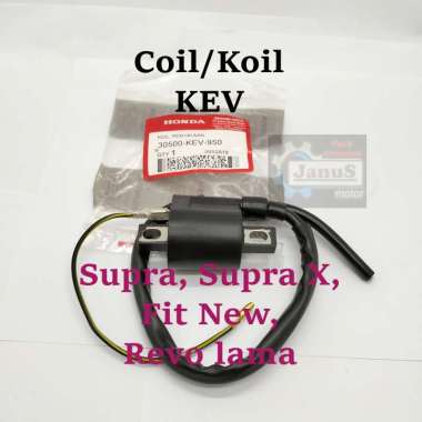 Coil Koil KEV HONDA SUPRA X FIT NEW REVO LAMA Kualita Ori Presisi Arus Pengapian Stabil