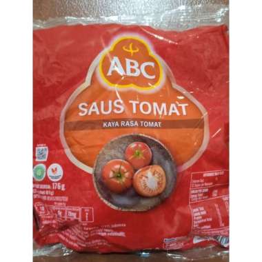 Sambal | Saus Tomat ABC (isi 22) Saus Tomat