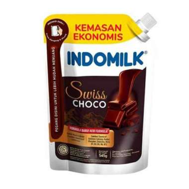 indomilk kental manis cokelat pouch 545gr indomilk susu kental manis coklat 545gram