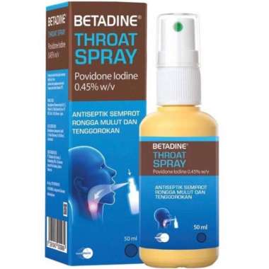 BETADINE THROAT SPRAY 50 ML
