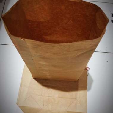 kantong semen sortir coklat | kantong kertas 27x29 cm Multicolor