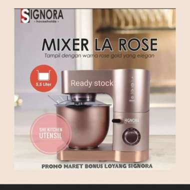 Mixer La Rose Signora Mixer Kue Roti Donat Mixer Bakpau Multicolor