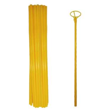 aiGooTan - STIK BALON BOBO 40 CM BESAR - Stick Tangkai Tongkat PVC Gagang Cup Pegangan Murah Medan K