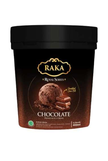 RAKA ESKRIM COKLAT CUP 400ML