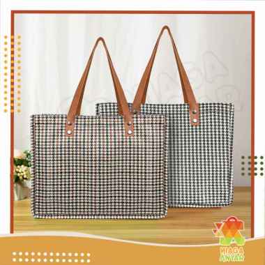 NA Tas Vintage Dolby Batik / Tas Kotak Simple BATIK COKLAT