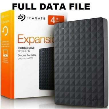 HDD EkSTERNAL 4TB FULL DATA SOFWARE DAN HADWARE HDD NEW
