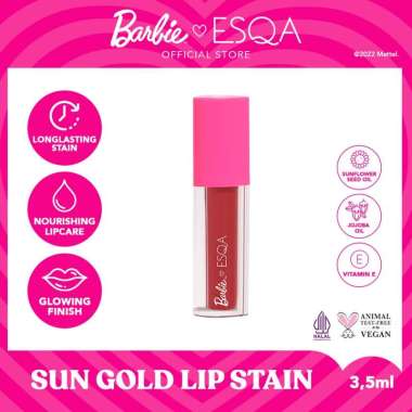 ESQA X BARBIE Sun Gold Lip Stain Coconut